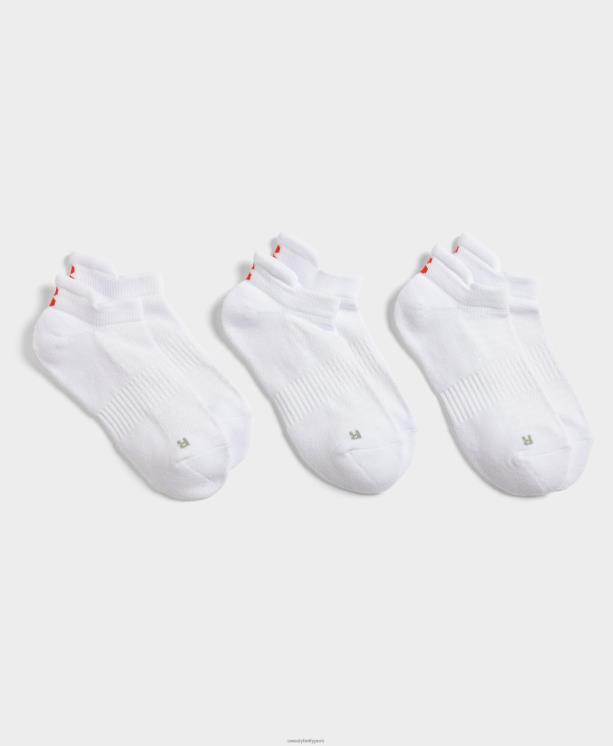 Sweaty Betty mujer paquete de 3 calcetines deportivos para entrenamiento NX4X363 accesorios blanco
