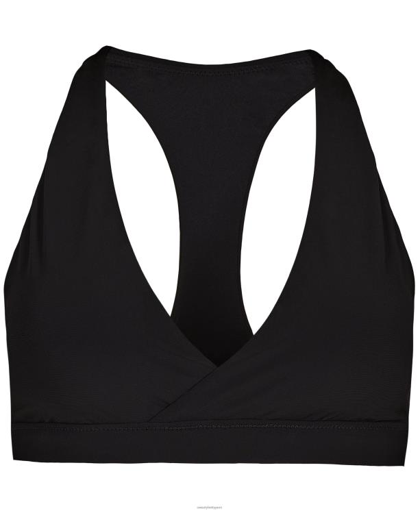 Sweaty Betty mujer top de bikini color coral NX4X1097 ropa negro
