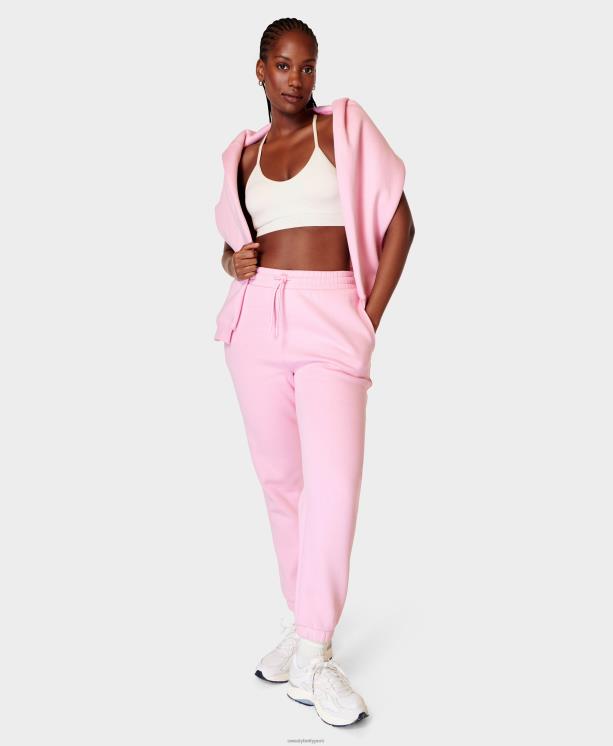 Sweaty Betty mujer corredor poderoso NX4X135 ropa rosa tiza