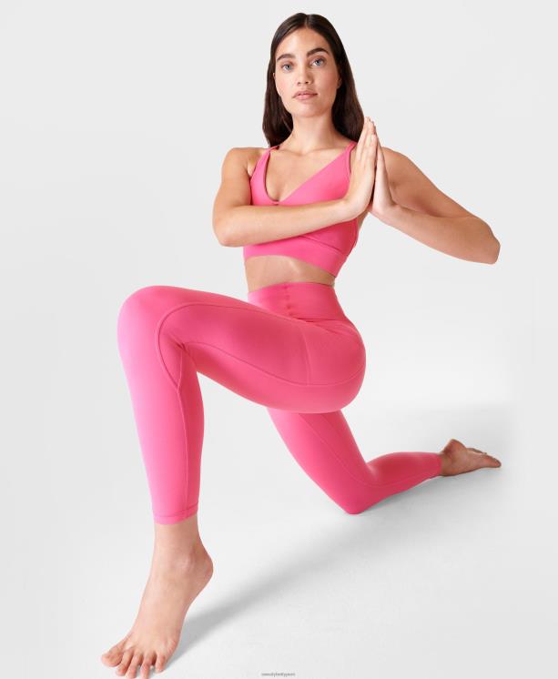 Sweaty Betty mujer Teoría del color de leggings 7/8 súper suaves NX4X1011 ropa rosa feliz