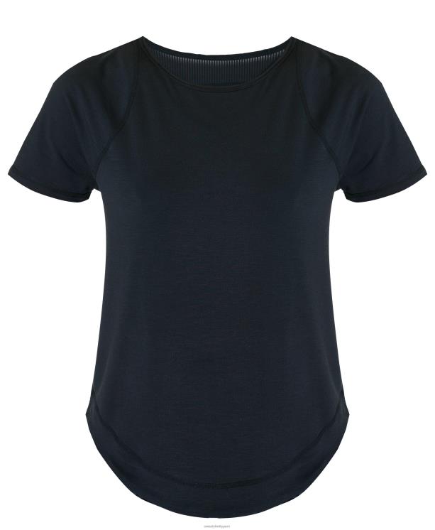 Sweaty Betty mujer camiseta para correr respira fácil NX4X496 ropa negro
