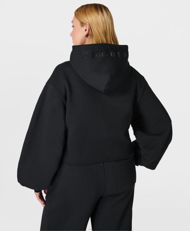 Sweaty Betty mujer sudadera con capucha de powerhouse studio NX4X499 ropa negro